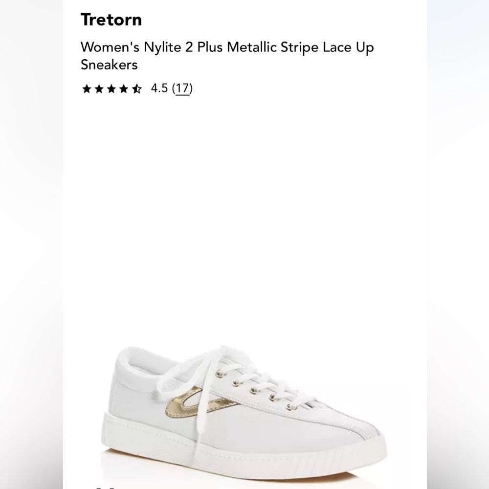 Tretorn Nylite sneaker ladies size 7